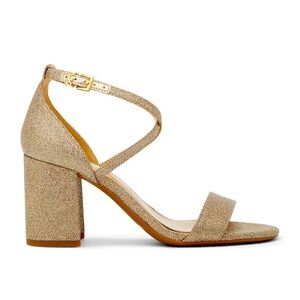 Michael Kors Gold Sparkle Heels